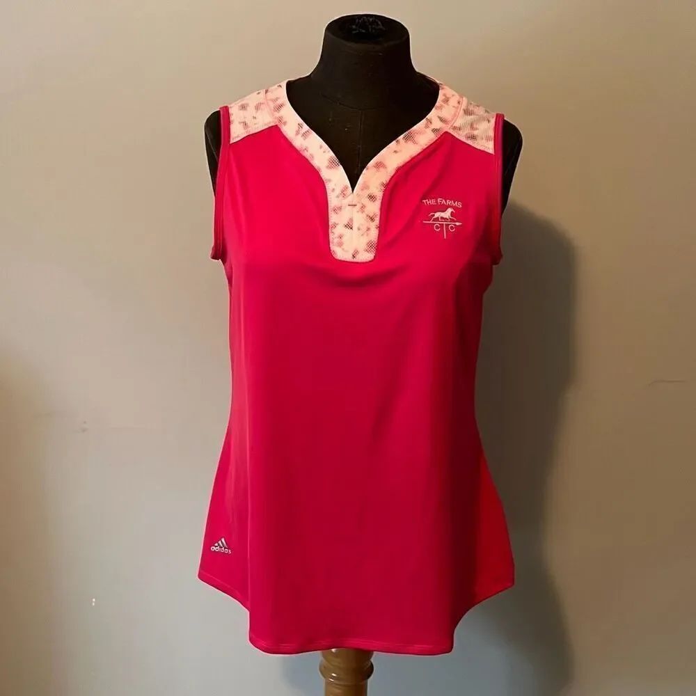 Adidas Women's Climacool Sleeveless Golf Shirt